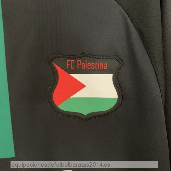 Nuevo Tailandia Especial Camiseta Palestina 2023 Negro Baratas